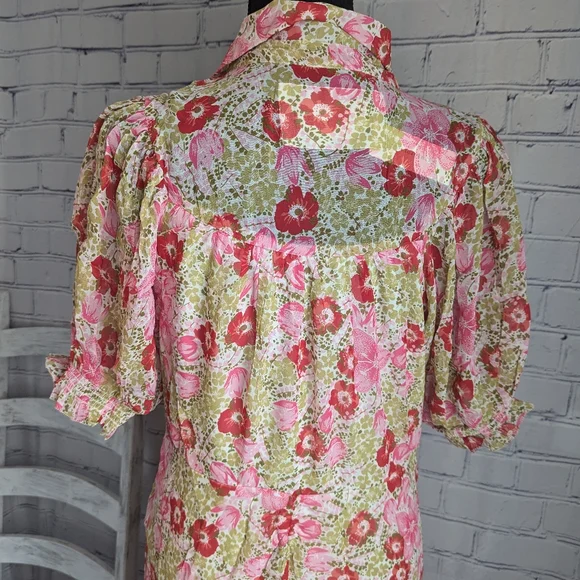 Anthropologie NWT mesh shirt dress - Picture 7 of 16